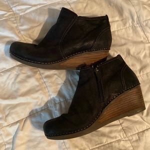 Dansko wedge bootie